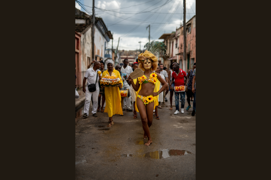 Procesión de Oshún, Diego Javier Luis