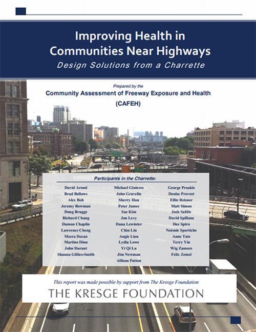 report cover page of the Community Assessment of Freeway Exposure and Health