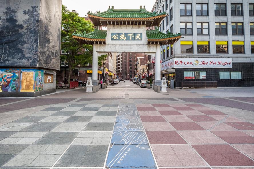 China Town in Boston, MA