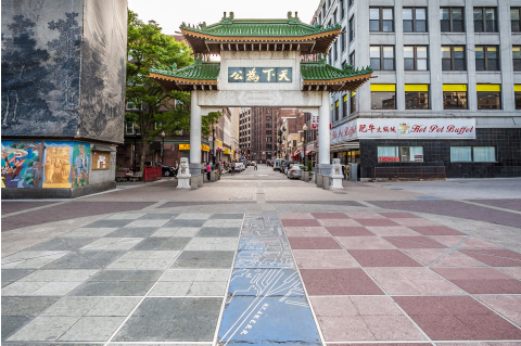 China Town in Boston, MA
